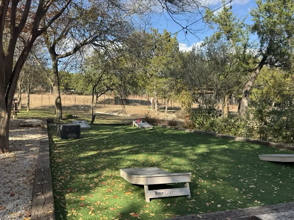 Bell Springs Winery Tours Near Dripping Springs Cornhole