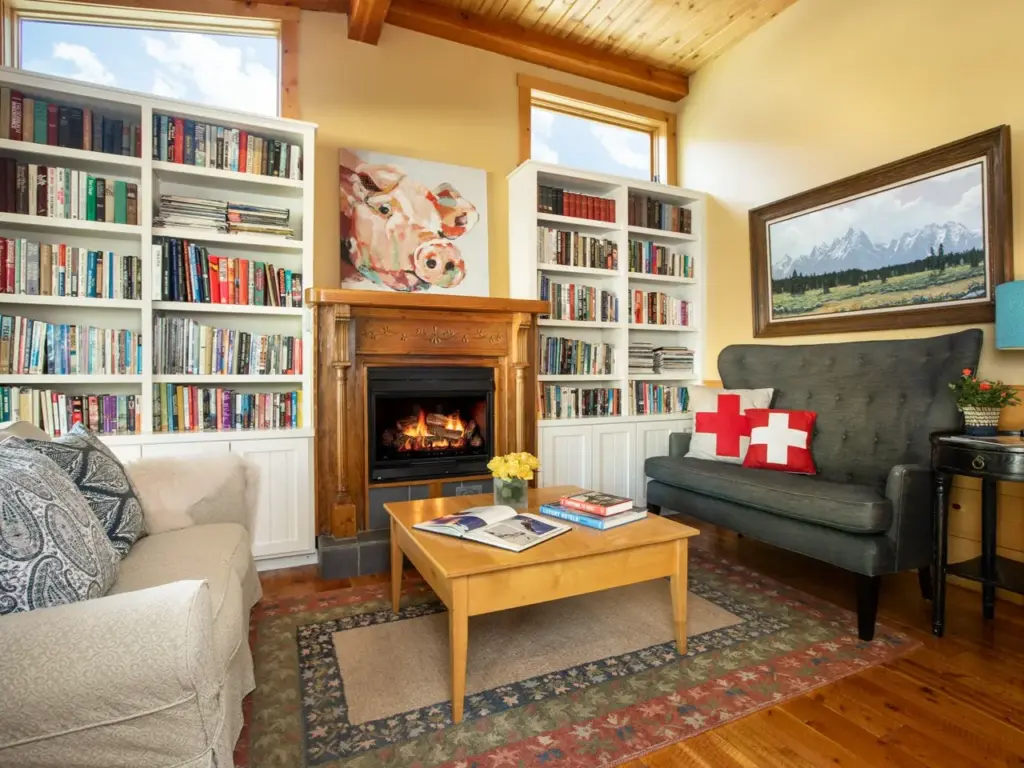 Library at Alpine House