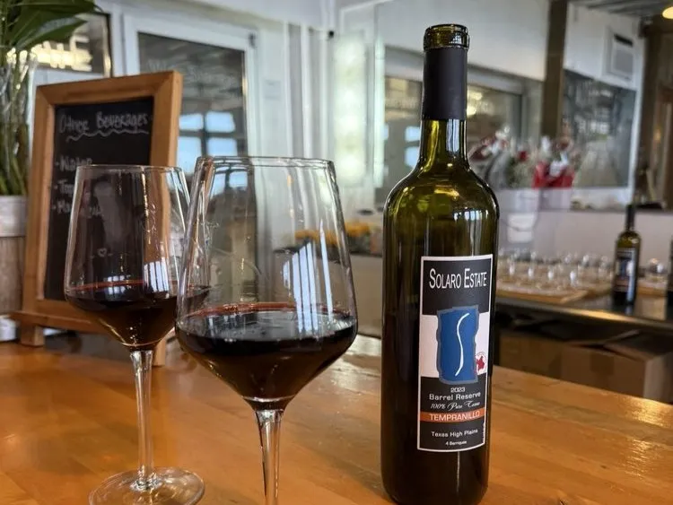 Solaro Estate Winery Tours Near Dripping Springs