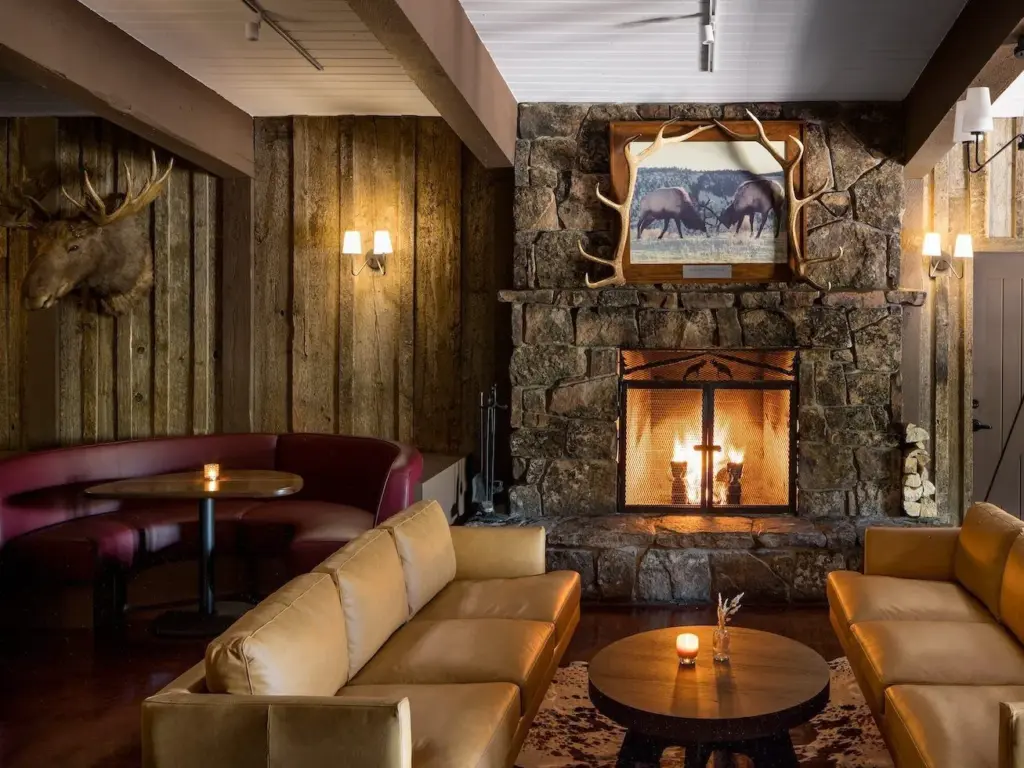 The Virginian Lodge Saloon at Boutique Ski Lodge Near Grand Teton