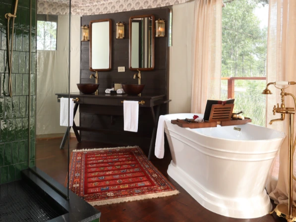 Dunya Camp Sunset Tent Bathroom